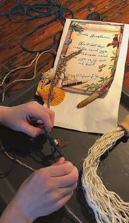 Talisman making crafts children's party child