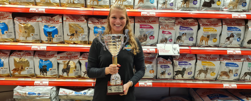 Shannon Placed 1st at the Royal Canin Agility Medium Masters 2022 Space