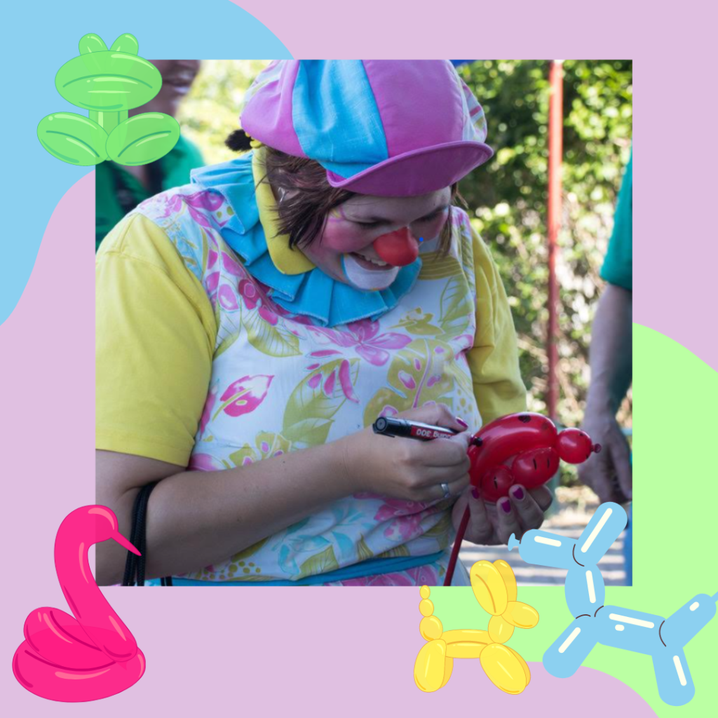 Balloon artist Pinkolet