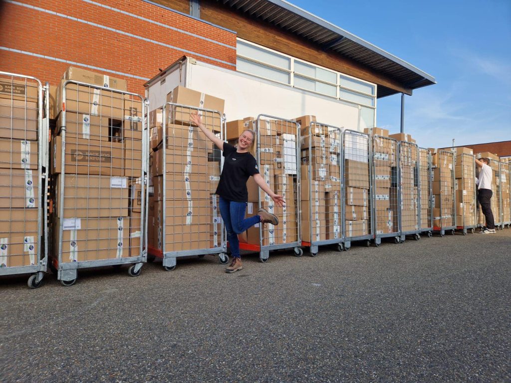 webshop laura medewerker