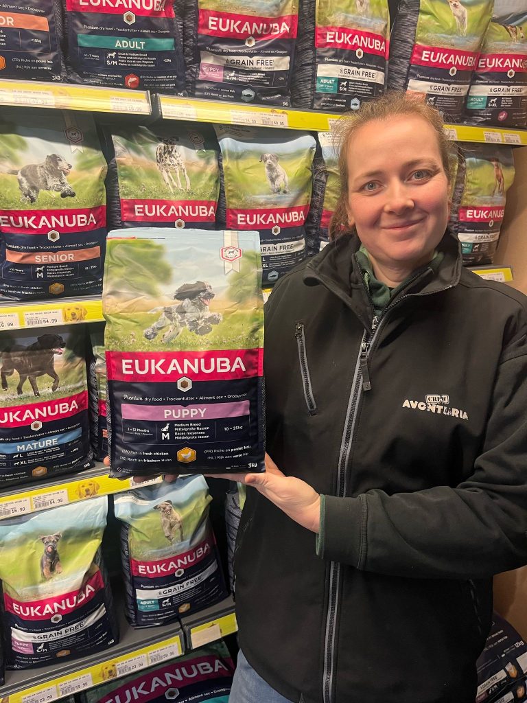 eukanuba samantha advies voeding